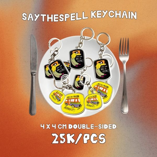 Saythespell Keychain - Menu Dua