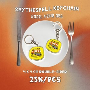 Saythespell Keychain - Menu Dua